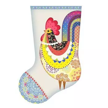 8322 Набор для шитья и вышивания носочек 'Матренин Посад' 'Сказочный петушок', 19*30 см