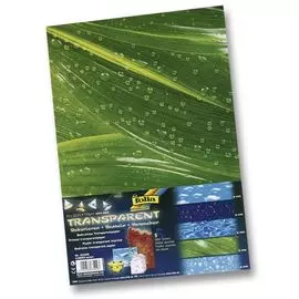 83409 Транспарентная бумага 'Элементы природы', 115 г/м², 23*33 см, упак./5 листов, Folia