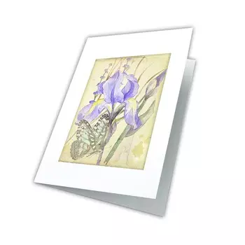 8359 Набор для создания открытки Матренин Посад 'Сиреневый нектар' 12х16,5 см