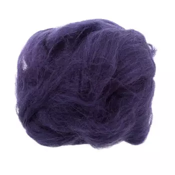 84316-1 ORCHIDEA Шерсть для валяния, цвет темно-сиреневый, 10 г