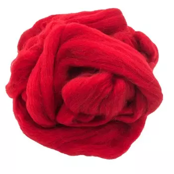 84324-2 ORCHIDEA Шерсть для валяния, цвет темно-красный, 50 г