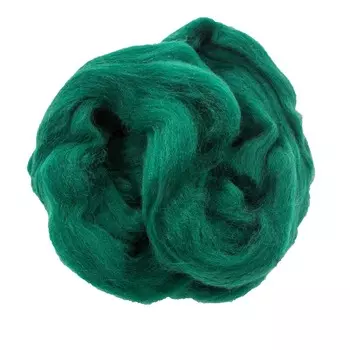 84328-2 ORCHIDEA Шерсть для валяния, цвет зеленый, 50 г