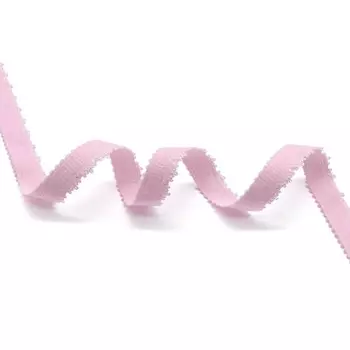 8508 Лента эластичная декоративная 8мм*50м (розовый)