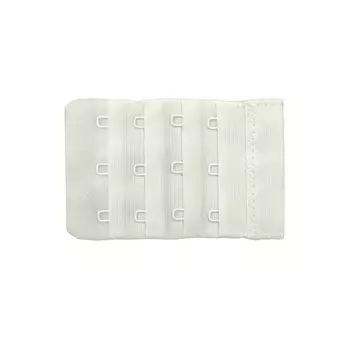 853002 Застежка для увеличения объема бюстгальтера, белый, 3 крючка, Hobby&amp;Pro