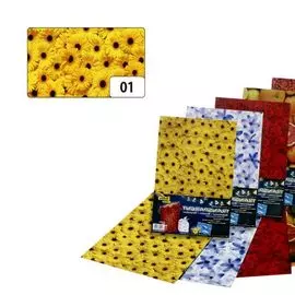 86101 Транспарентная бумага 'Гербера', 115 г/м², 50,5*70 см, Folia