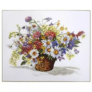 862 Набор для вышивания 'Овен' 'Луговые цветы', 40*31 см