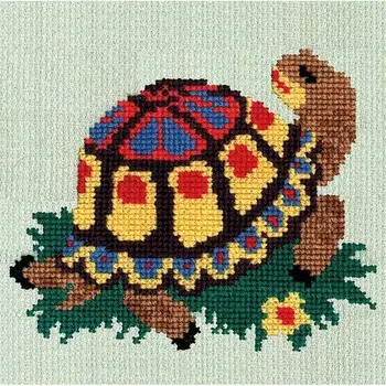 866 Набор для вышивания РС-Студия 'Черепаха' 13*15 см