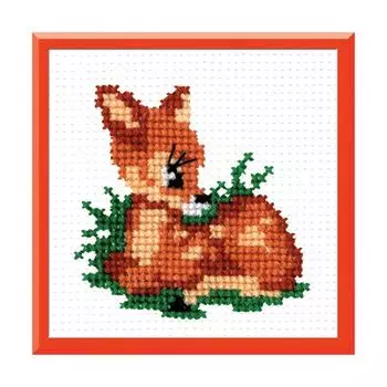 868 Набор для вышивания РС-Студия 'Бемби' 8*8 см