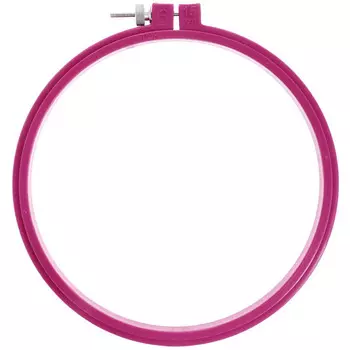 87804 Пяльцы пластиковые круглые 15 см PONY