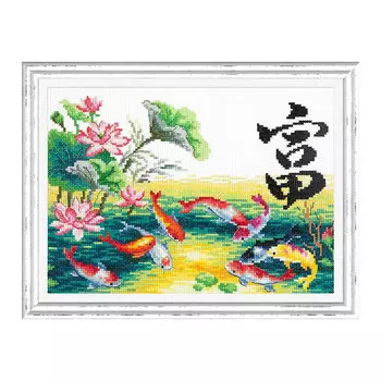 87-03 Набор для вышивания 'Чудесная игла' 'Богатство', 25*18 см