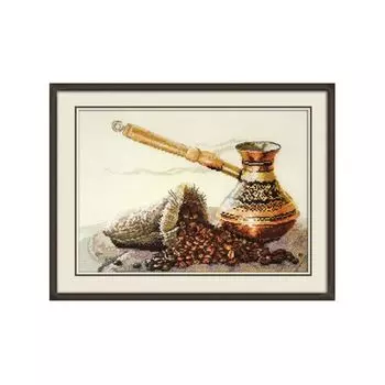 880 Набор для вышивания ОВЕН 'Запах кофе' 33*22см