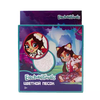 88568 Набор цветного песка 'Enchantimals', 6 цветов