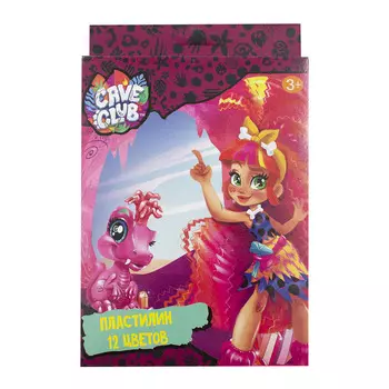 88715 Пластилин 12 цветов 'Cave Club'