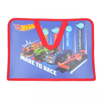 88734 Папка с ручками 'Hot Wheels', формат А4