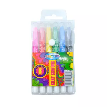 88987 Мелки пастельные SILKY 6 цветов