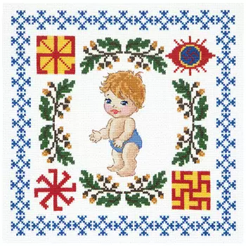 88-03 Набор для вышивания Чудесная игла 'Здоровье сыночка' 24*24см