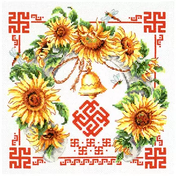 88-08 Набор для вышивания Чудесная игла 'Гармония и взаимопонимание' 26*26см