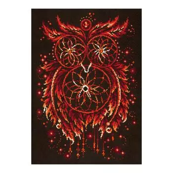 88-11 Набор для вышивания Чудесная игла 'Пламя души' 29х40см