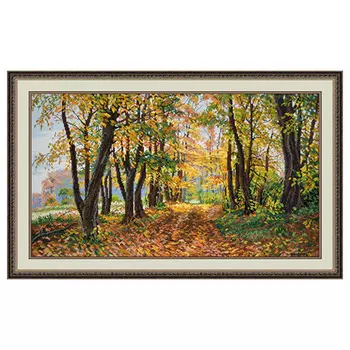 890 Набор для вышивания 'Овен' 'Липовая аллея', 45*27 см