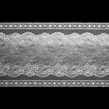 89Р Кружево эластичное с микрофиброй 22см*10м (молочный)