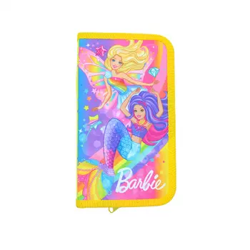 90170 Пенал корпусный 'Барби', на молнии, 1 отделение,19*11 см