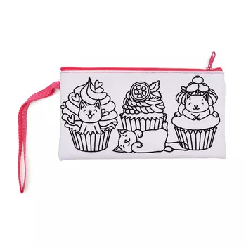 90692 Набор раскрась сумочку 'Котики' 19*10 см