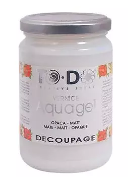 90933 Лак АкваГель сатин 250мл TO-DO