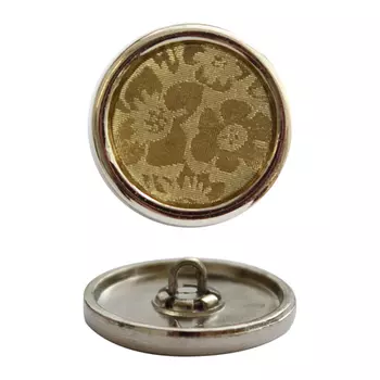 91009 Пуговица на ножке L 25мм (никель)