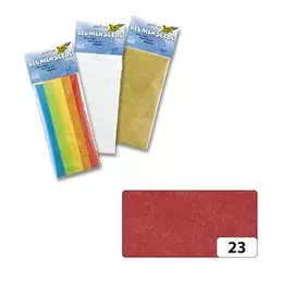 910 Бумага тонкая (папиросная), 20 г/м², 50*70 см, упак./5 листов, Folia (23 красное вино)