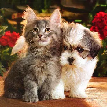 9133ш Наволочка Матренин Посад 'Друзья' 39*39см