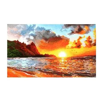 917 Набор для вышивания 'Овен' 'Золото заката', 39*23 см