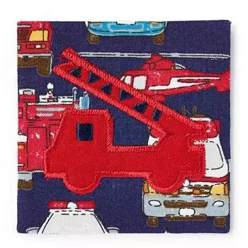923174 Термоаппликация Пожарная машина на син./цв.ткани Prym