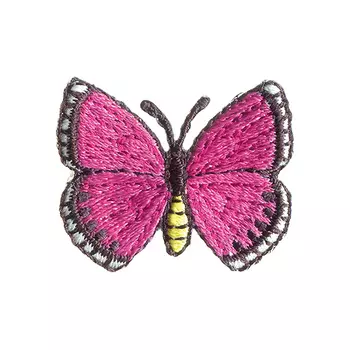 924301 Термоаппликация Бабочка розовый ярк. Prym