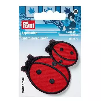 925247 Термоаппликация Божья коровка, малая и большая Prym