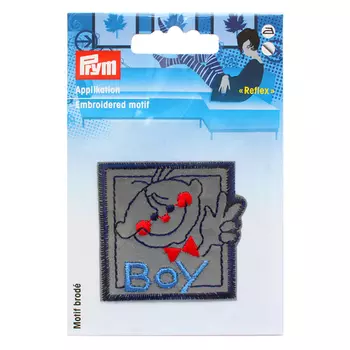 925501 Термоаппликация 'Boy' самоклеющаяся 1шт Prym