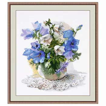 925 Набор для вышивания 'Овен' 'Лазоревый звон', 24*27 см