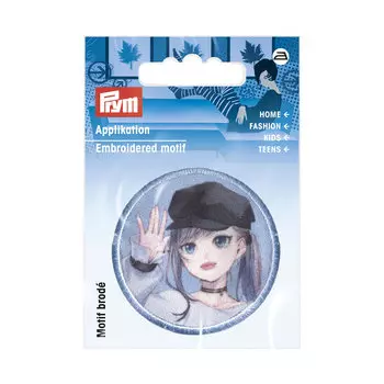 926082 Термоаппликация K-Pop Девочка в кепке Prym