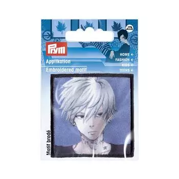 926086 Термоаппликация K-Pop Юноша блондин Prym