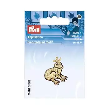926709 Термоаппликация Лягушка золот. Prym