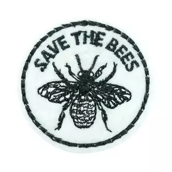 926735 Термоаппликация переработанная SAVE THE BEES Prym