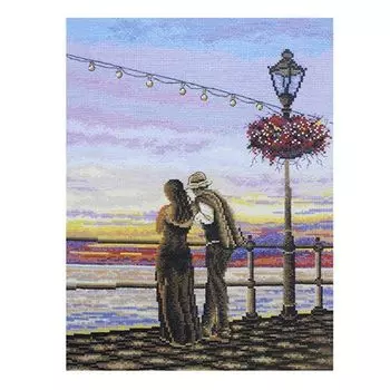 926 Набор для вышивания 'Овен' 'Романтический вечер', 24*33 см