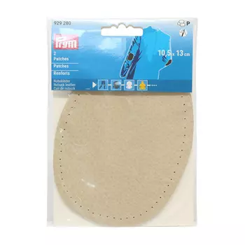 929280 Заплатки нубук, пришивные, 10,5х13см, бежевый, Prym