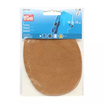 929281 Заплатки нубук, пришивные, 10,5х13см, верблюжий, Prym