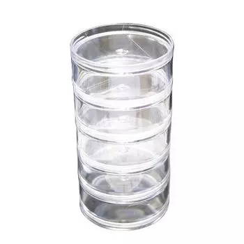 930503 Контейнер для бисера, 5 секций, 7*13,3 см, Hobby&amp;Pro