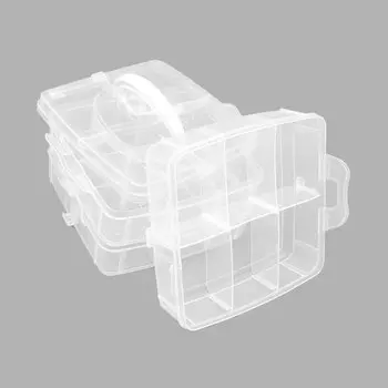 930504 Контейнер для мелочей, 3-х ярусный, 15,5*16*13 см, Hobby&amp;Pro