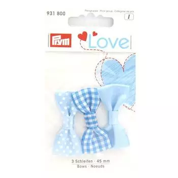 931800 Prym Love Ленты 45мм синий 3шт Prym