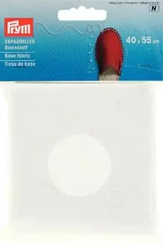 932400 Материал для верха Эспадрилей 40*55см бел. цв. Prym