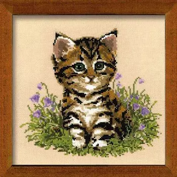 933 Набор для вышивания Riolis 'Кузя', 35*35 см