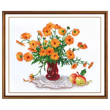 934 Набор для вышивания 'Овен' 'Календула', 32*28 см