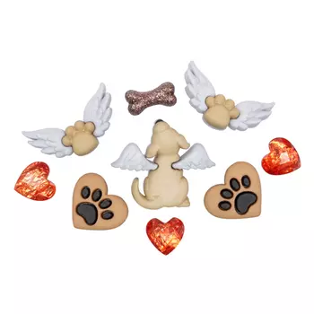 9353, Пуговицы-фигурки. Собачий ангел Dress It Up